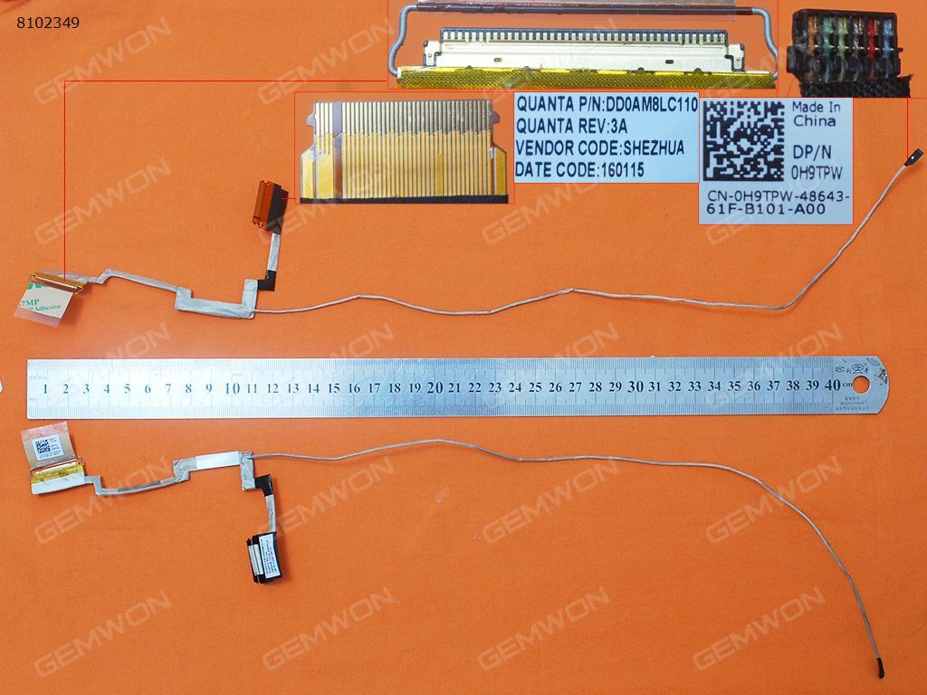 Picture of New LCD Display Screen Cable Replacement  For DELL 14 5459 V5459 30Pin，ORG