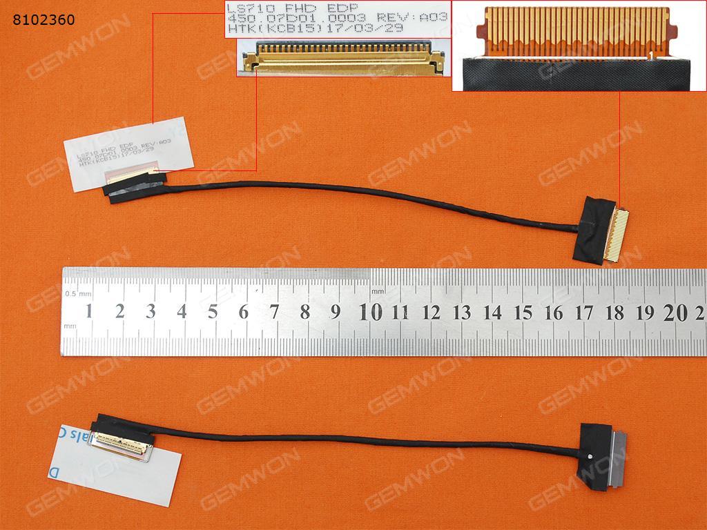 Picture of New LCD Display Screen Cable Replacement  For Lenovo 710S 710s-13ISK ikb LS710，ORG