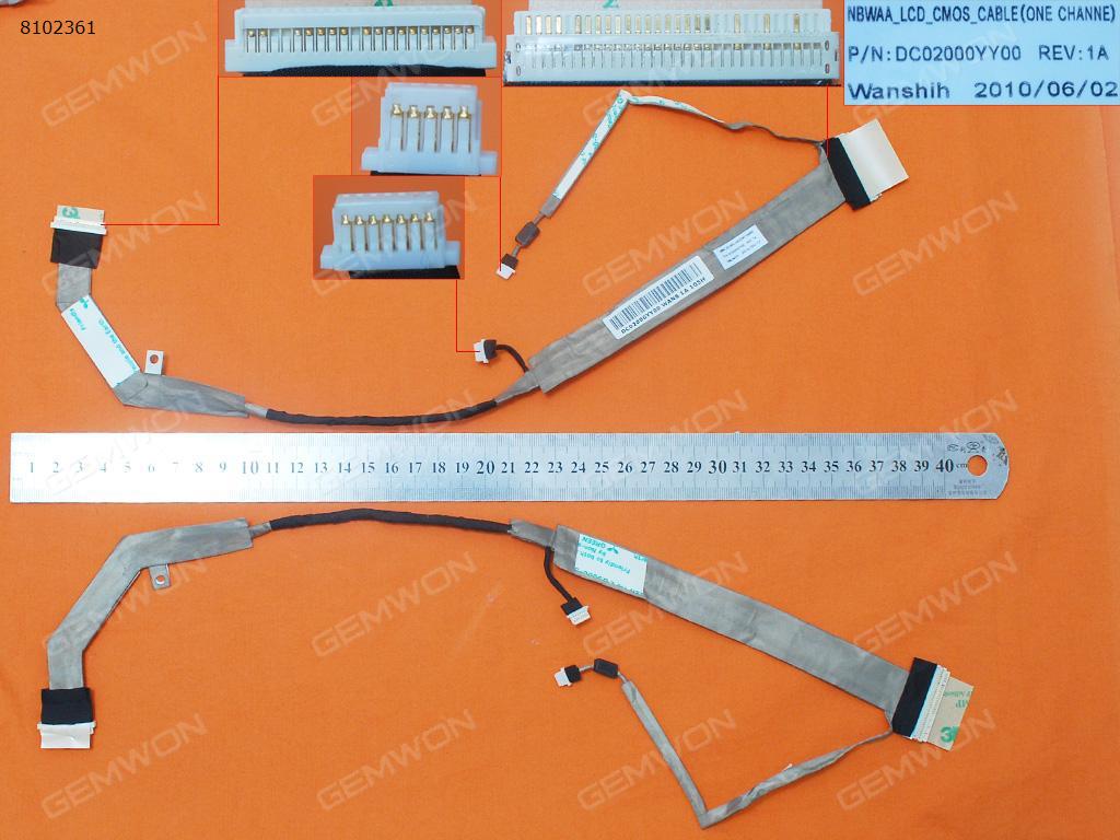 Picture of New LCD Display Screen Cable Replacement  For Toshiba L455 L455D L450 L450D，ORG