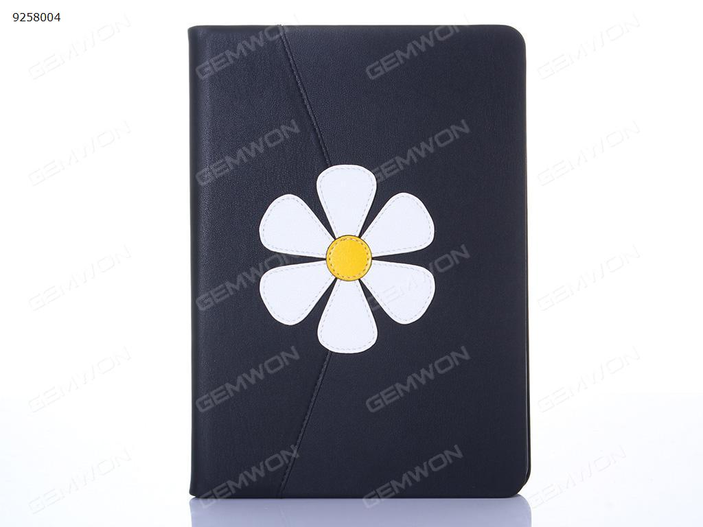 Picture of ipad mini1 / 2/3 mini4 Universal Flower Protection Leather Case (Black)