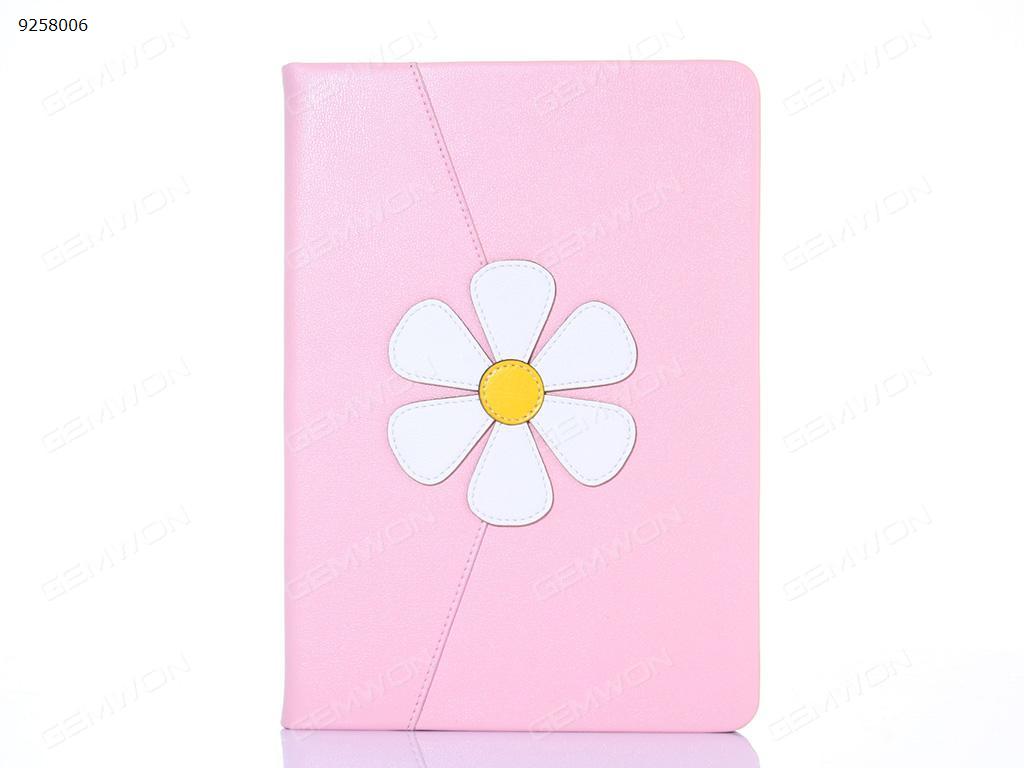 Picture of ipad mini1 / 2/3 mini4 Universal Flower Protection Leather Case (Pink)