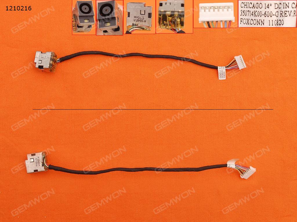 Picture of HP 2000 Compaq CQ57 7 pins (with cable,Cable Length: Approx. 19cm,Version foxconn)