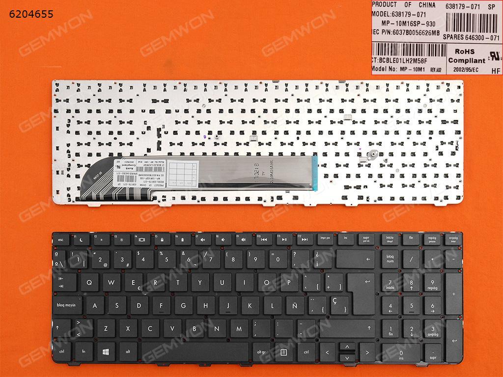 Picture of New Replacement Laptop Keyboard For HP Probook 4535S 4530S 4730S BLACK WIN8 SP Layout