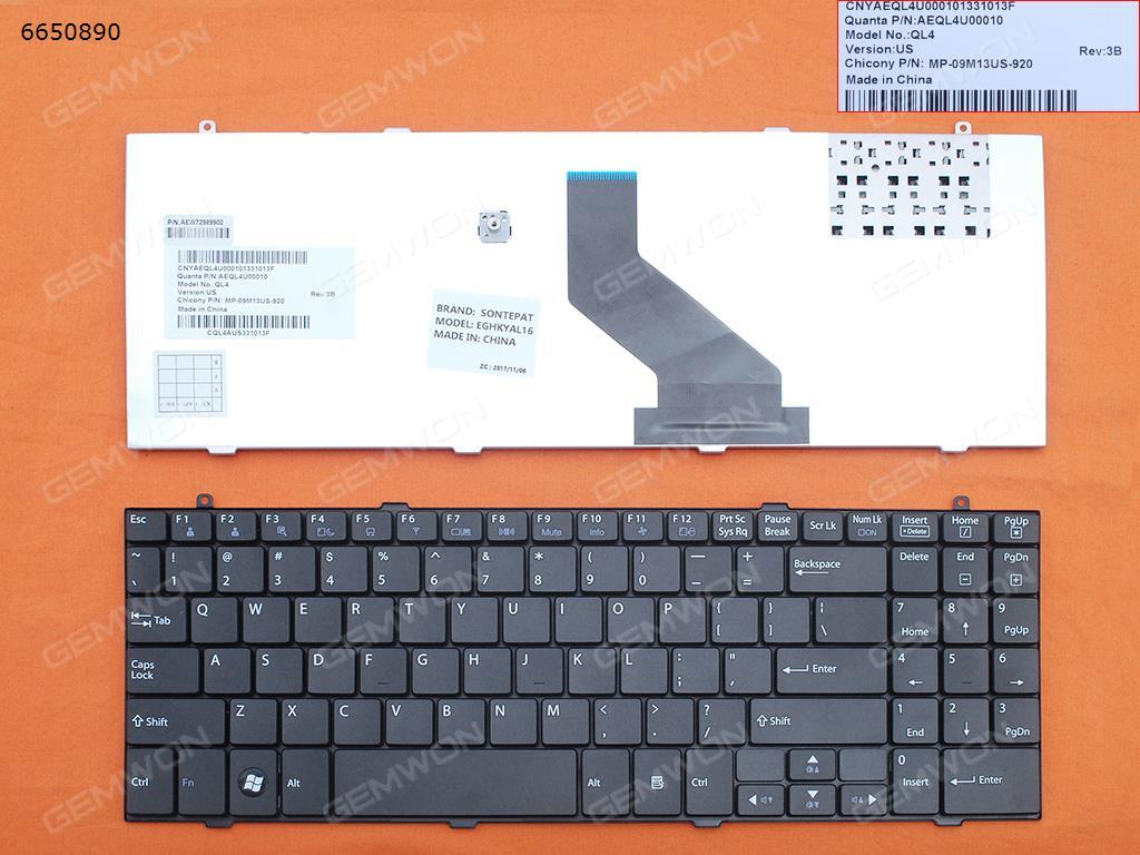 Picture of New Replacement Laptop Keyboard For LG R580 R560 R590 BLACK US Layout