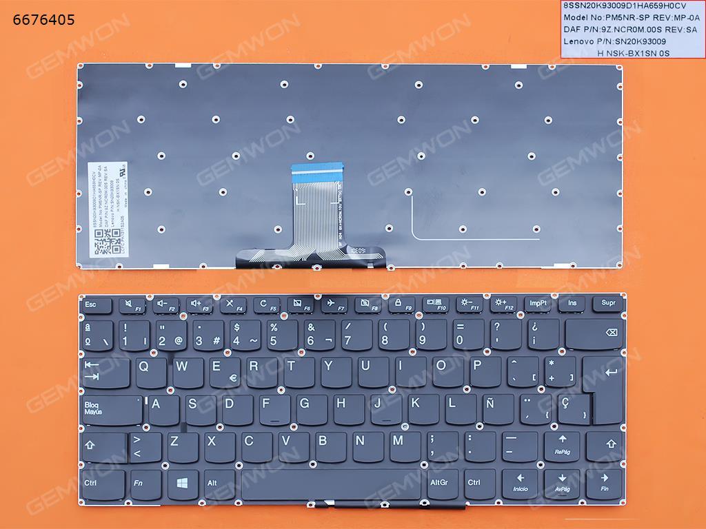 Picture of New Replacement Laptop Keyboard For lenovo Ideapad 310S-14 310S-14ISK 510S-14IKB 710S-14 BLACK win8(Without FRAME) SP Layout