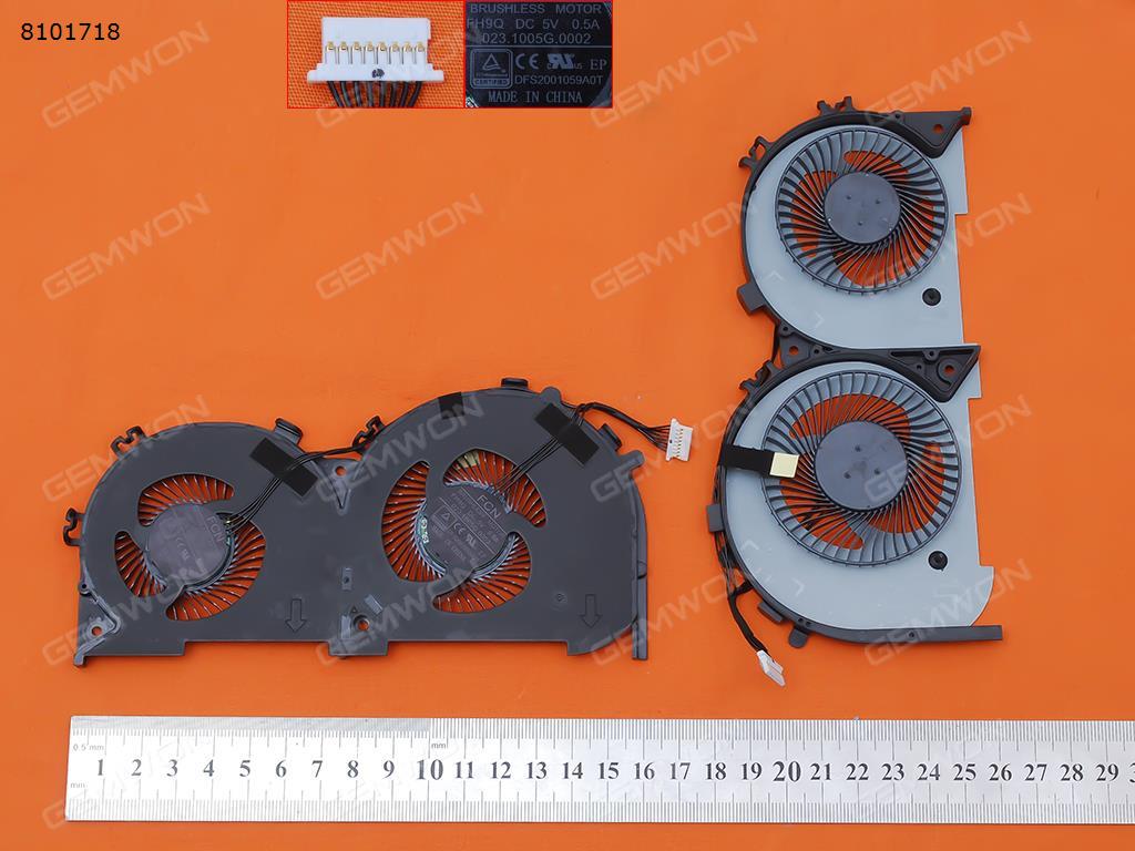 Picture of New Replacement CPU Cooling Fan For Lenovo IdeaPad 700 700-15ISK(Original) DFS2001059A0T   DFS531005PL0T Layout