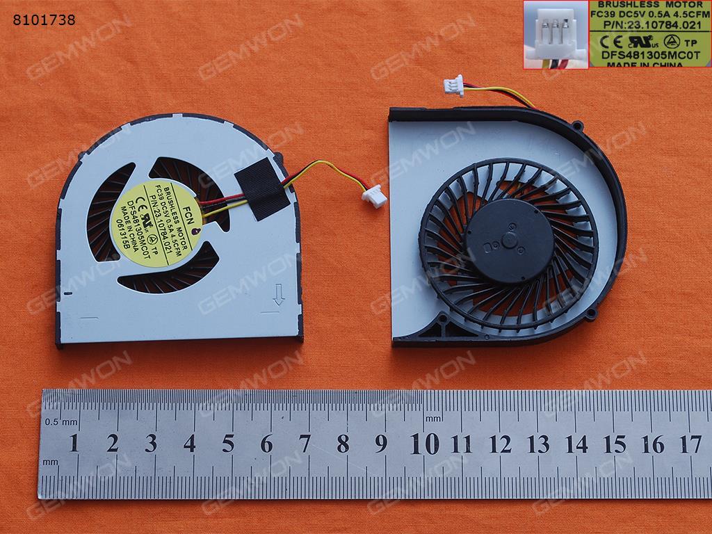 Picture of New Replacement CPU Cooling Fan For DELL Vostro 3442 3443 3441 3446 3542 3541 2421 3421 5421(Original) DFS481305MC0T 23.10784.021 Layout