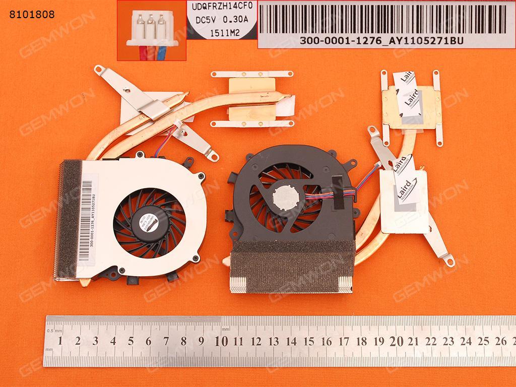 Picture of New Replacement CPU Cooling Fan For SONY VPC-EB EA(For Independent Graphics,Heatsink) UDQFRZH14CF0   300-0001-1276 Layout