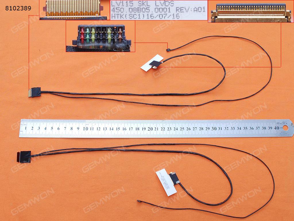 Picture of New LCD Display Screen Cable Replacement  For LENOVO V110 V110-15 v110-15isk，ORG
