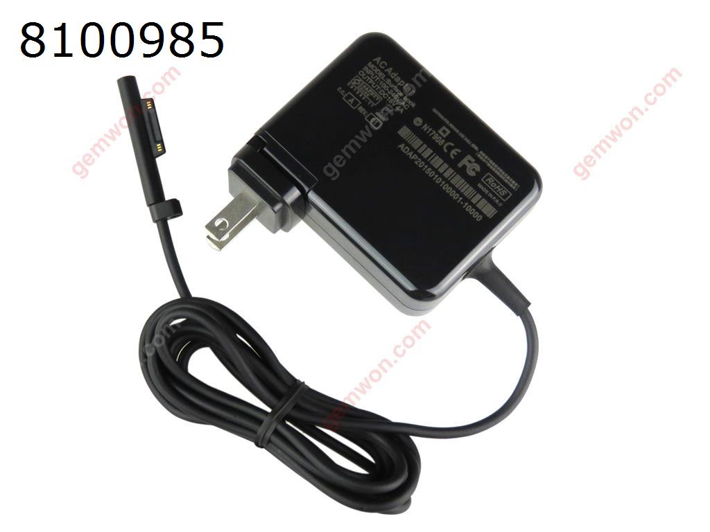 Picture of Microsoft 15V4A 60W surface book（Wall Charger Portable Power Adapter）Plug：US