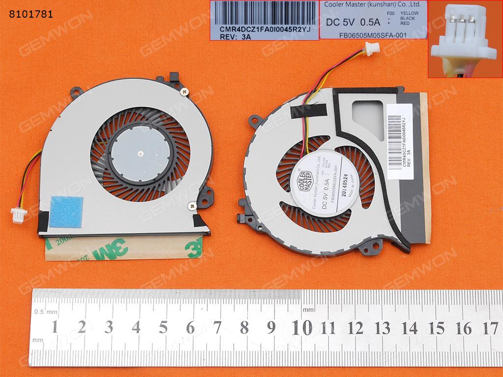Picture of New Replacement CPU Cooling Fan For Toshiba Satellite Click2 Pro P35W-B3226 P35W-B(Original) FB06505M05SFA-001 Layout