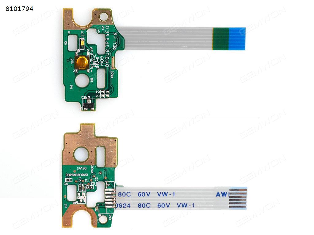 Picture of Power Button Board With Cable For HP Pavilion 14 14-N 15-N