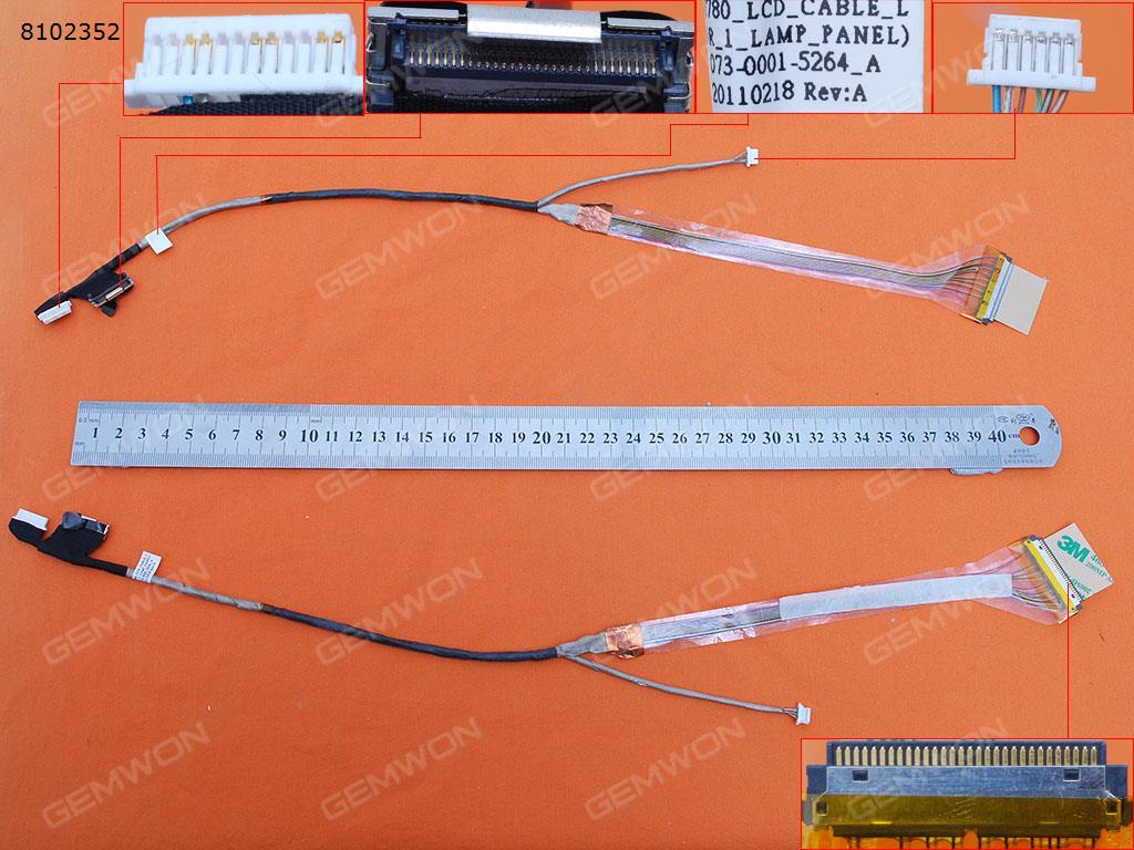 Picture of New LCD Display Screen Cable Replacement  For Sony VGN-AW AW11M AW27 AW17 AW29 AW170Y AW310J M780，ORG