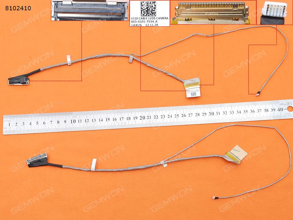 Picture of New LCD Display Screen Cable Replacement  For SONY SVE14A SVE14 SVE14118FXW SVE14AE12 AG15M V110,ORG