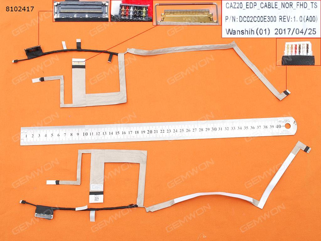 Picture of New LCD Display Screen Cable Replacement  For DELL E7480 LATITUDE 7480 CAZ20,ORG