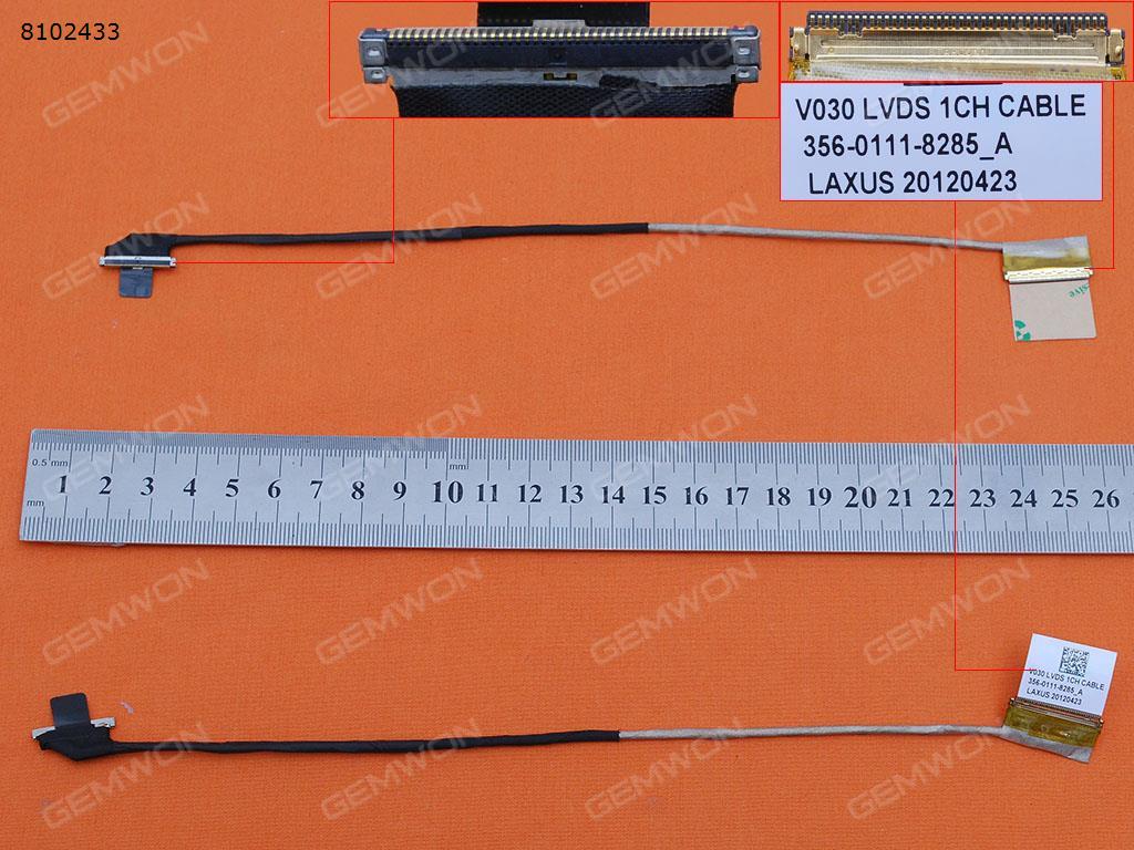 Picture of New LCD Display Screen Cable Replacement  For Sony VPCSA VPCSB SA23 SB15 SB11 VPCSC SC1 SD V030（1CH），ORG