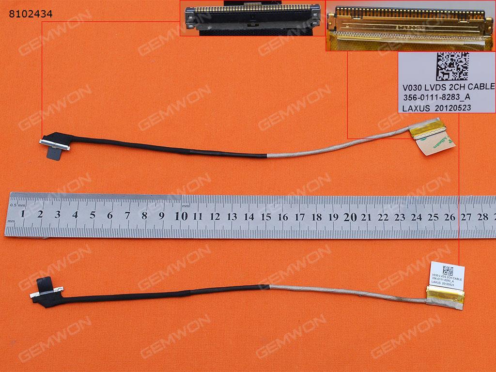 Picture of New LCD Display Screen Cable Replacement  For Sony  VPCSA VPCSB SA23 SB15 SB11 VPCSC SC1 SD V030（2ch），ORG