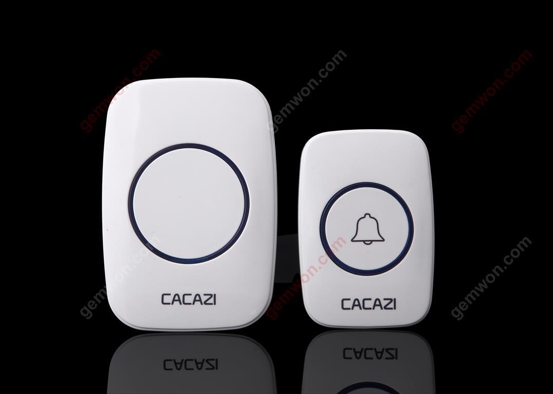 Picture of Wireless Doorbell Remote Waterproof Plug in Wireless Door Bell Chime（US）
）