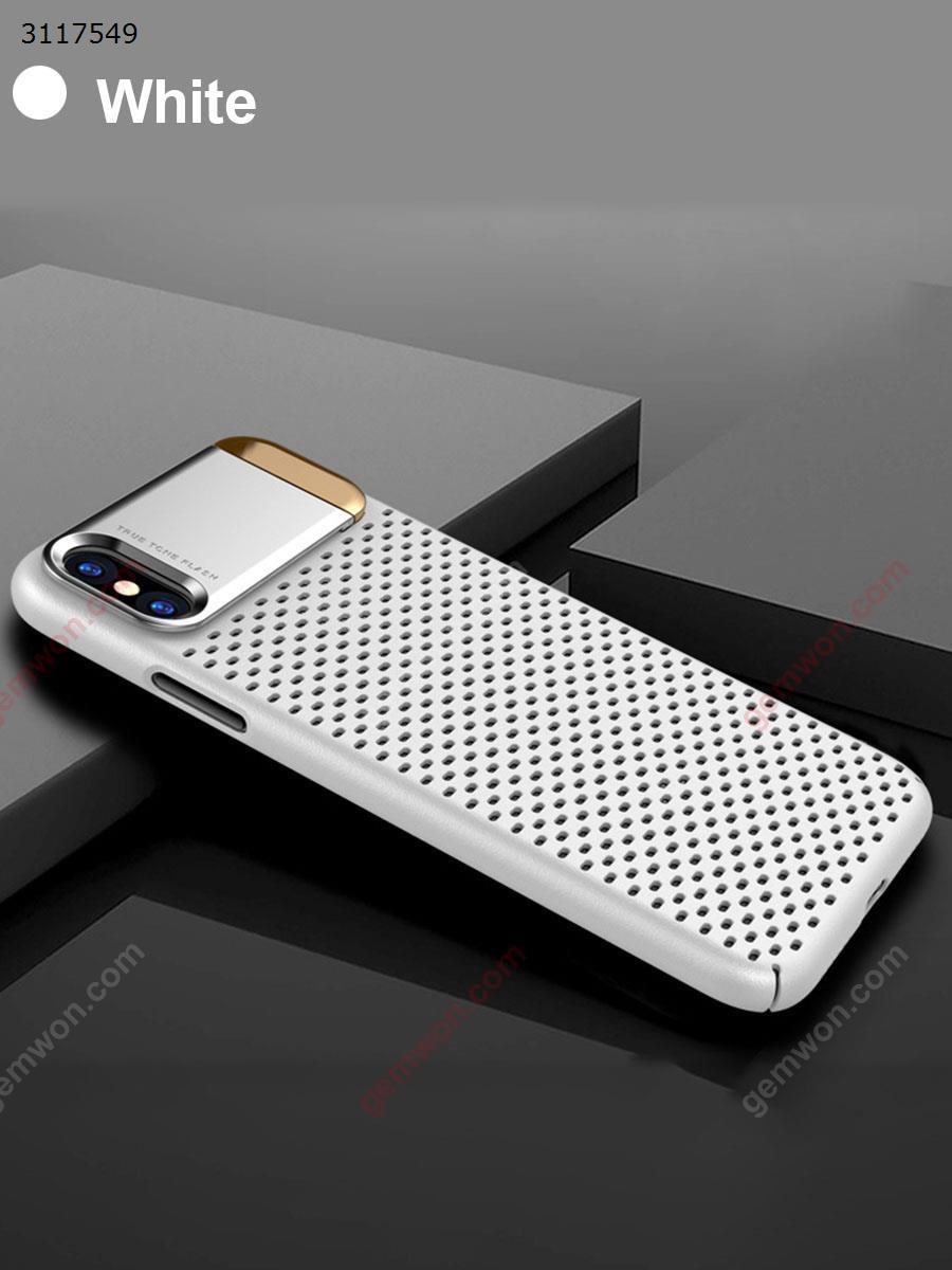 Picture of iphoneX Breathable phone case，Creative cell phone protective case，white