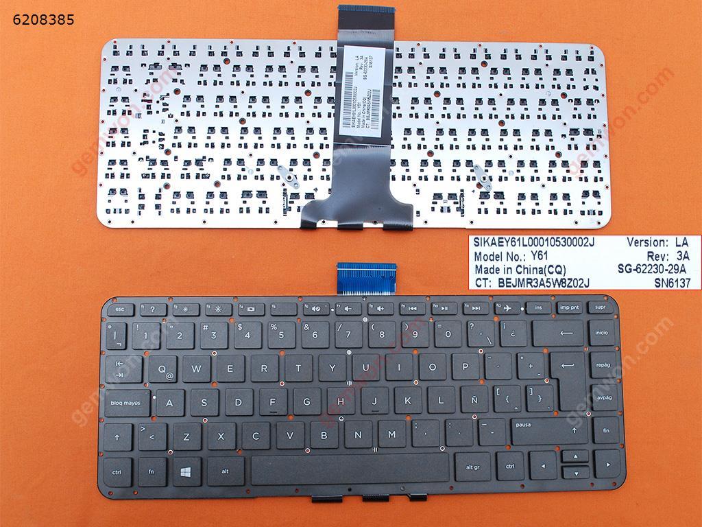 Picture of New Replacement Laptop Keyboard For HP Pavilion x360 13-A BLACK(Without FRAME ,WIN8) LA Layout