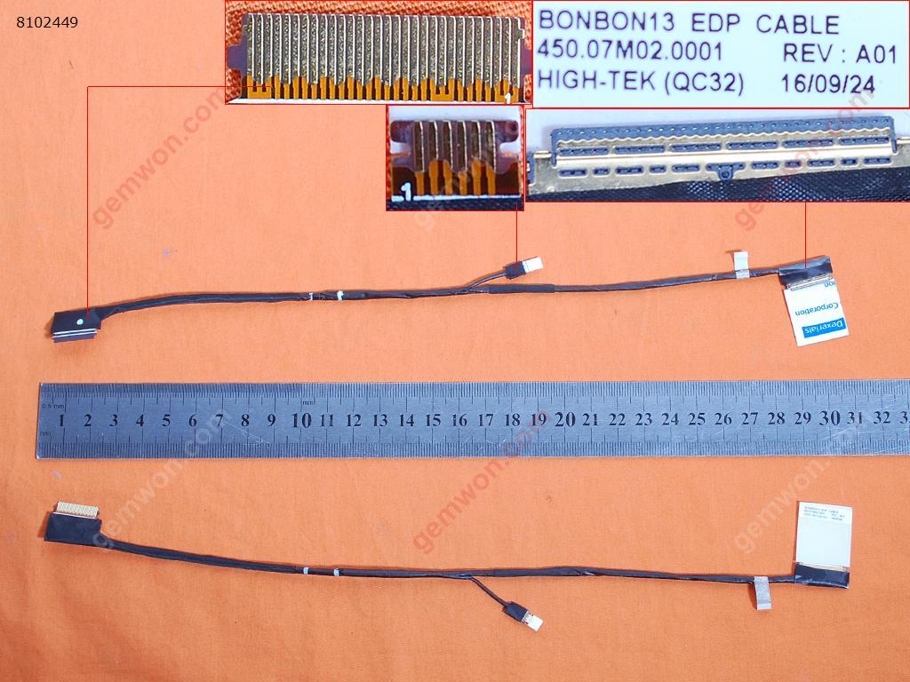 Picture of New LCD Display Screen Cable Replacement  For HP 13-U PAVILION M3-U X360 M3-U001DX，ORG