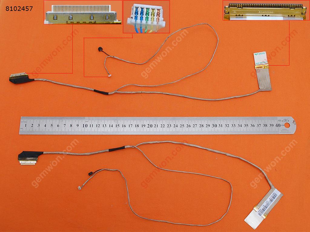 Picture of New LCD Display Screen Cable Replacement  For ASUS A75A A75V A75VD A75VJ A75VM F75A F75V F75VB F75VC F75VD X75A,ORG