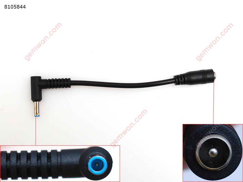Picture of DC Power Adapter Cable 5.5x2.1mm Female to 4.5x3.0mm Male for Male for HP Ultrabook,Material: Copper,(Good Quality)
