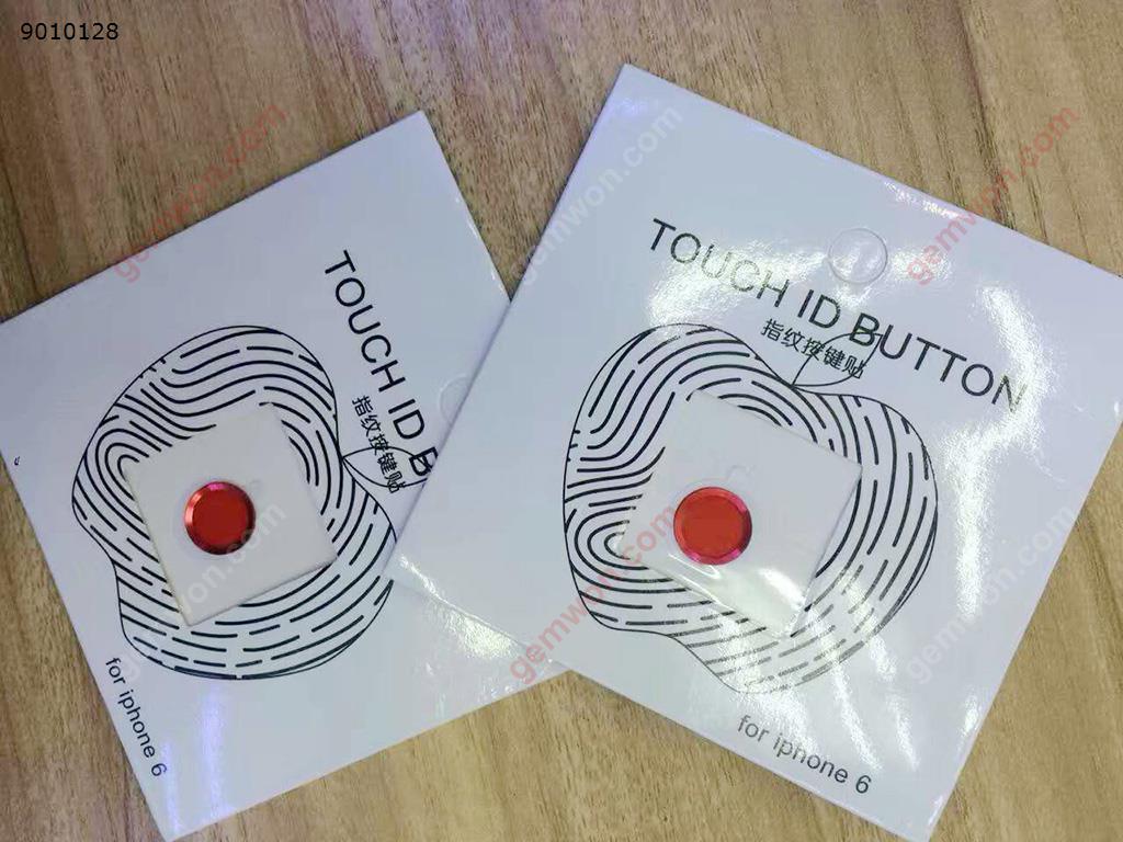 Picture of Iphone/Ipad Home button is stuck,Support the fingerprint,red