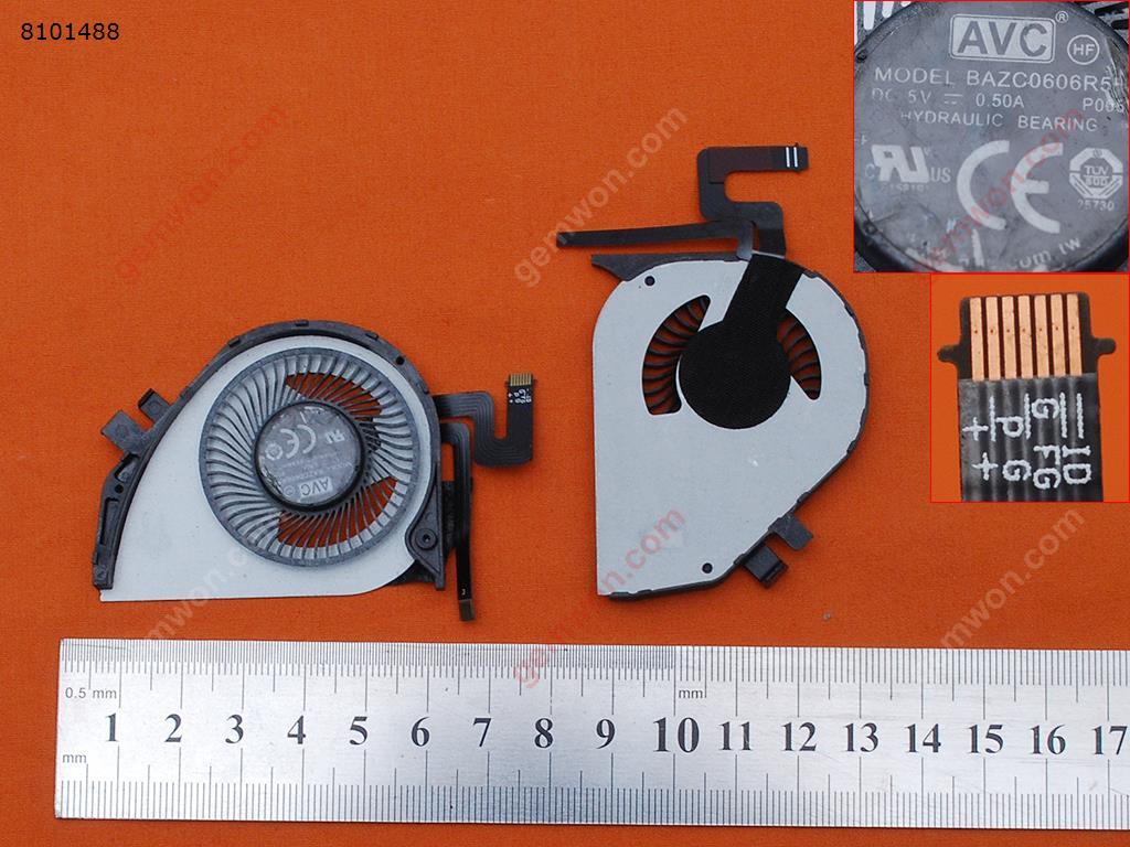 Picture of New Replacement CPU Cooling Fan For Lenovo ThinkPad X240 X250 X240I 00HM192 0C73495(Original) BAZA0606R5H   00HM192 0C73495 Layout