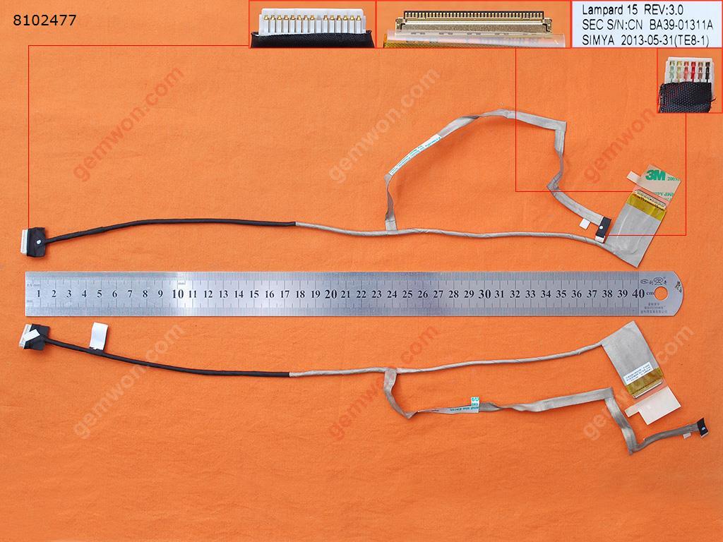 Picture of New LCD Display Screen Cable Replacement  For SAMSUNG NP300E5E NP355E5C NP270E5E，ORG