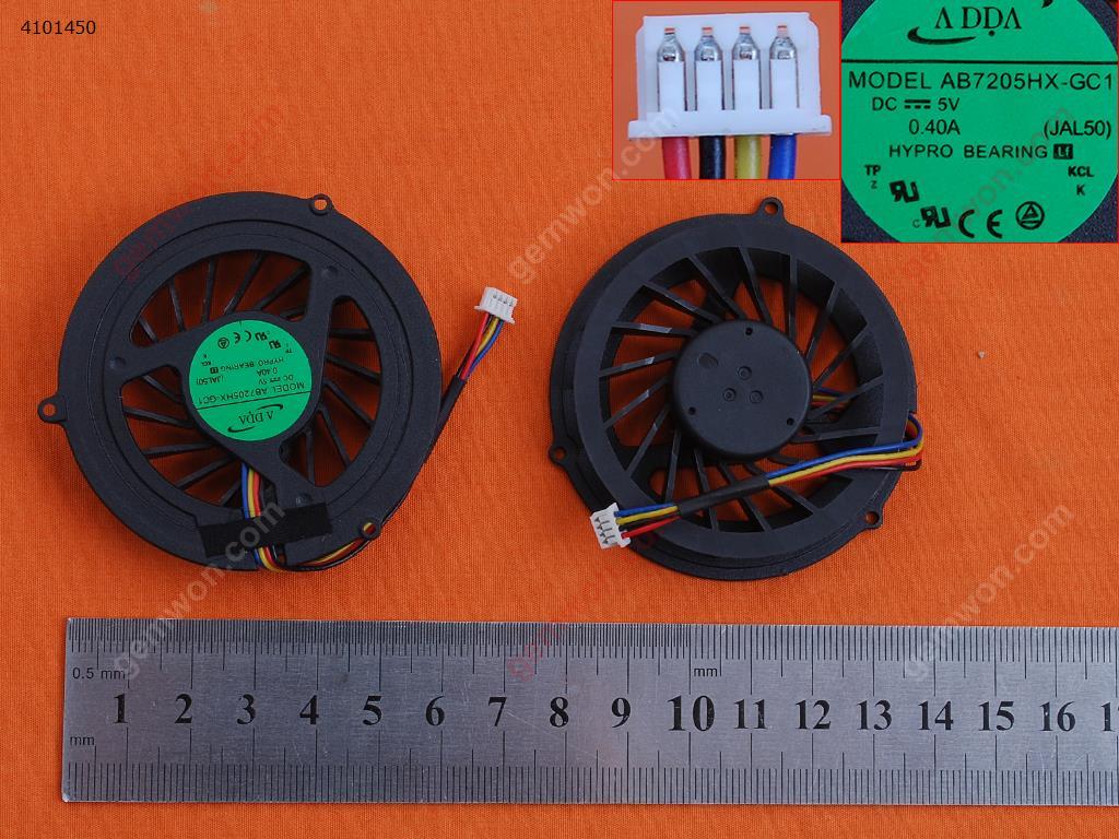 Picture of New Replacement CPU Cooling Fan For LENOVO B450(Independent graphics) GC057514VH-A DFS551305MC0T Layout