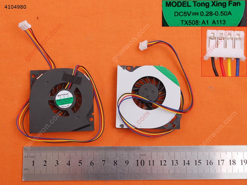 Picture of New Replacement CPU Cooling Fan For Lenovo A4980 B305 B300 GPU(OEM) BASA5508R5H P001 23.10332.001 Layout