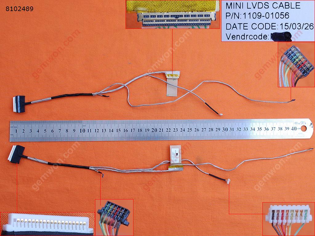 Picture of New LCD Display Screen Cable Replacement  For LENOVO YOGA 300 flex 3-1130 1120 80LY flex3 11,ORG