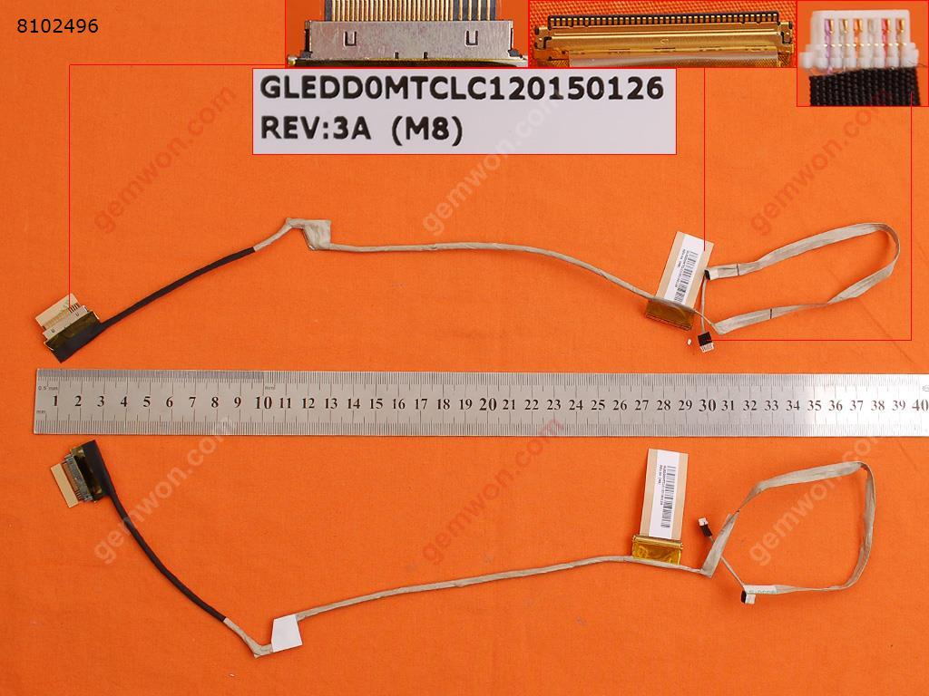 Picture of New LCD Display Screen Cable Replacement  For Toshiba C40-A C40D-A 40pin