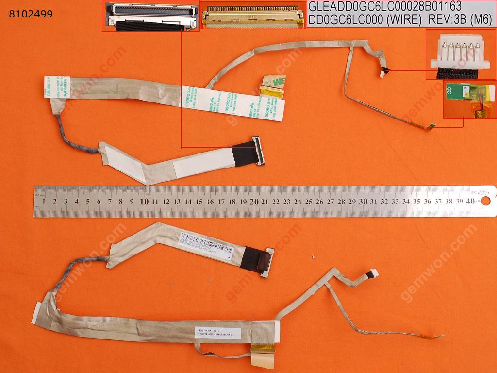 Picture of New LCD Display Screen Cable Replacement  For Lenovo thinkpad E50 EDGE 15 sl510 15.6”