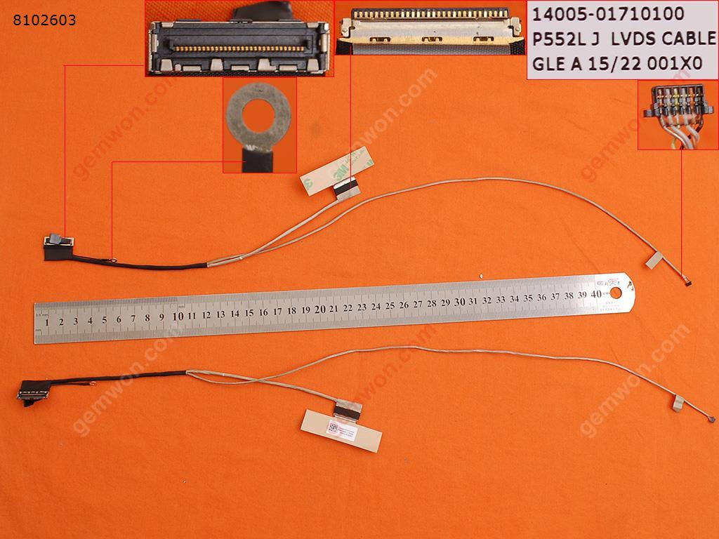 Picture of New LCD Display Screen Cable Replacement  For ASUS P552LJ P2520LA P552LA P552SA P552SJ 30pin,ORG
