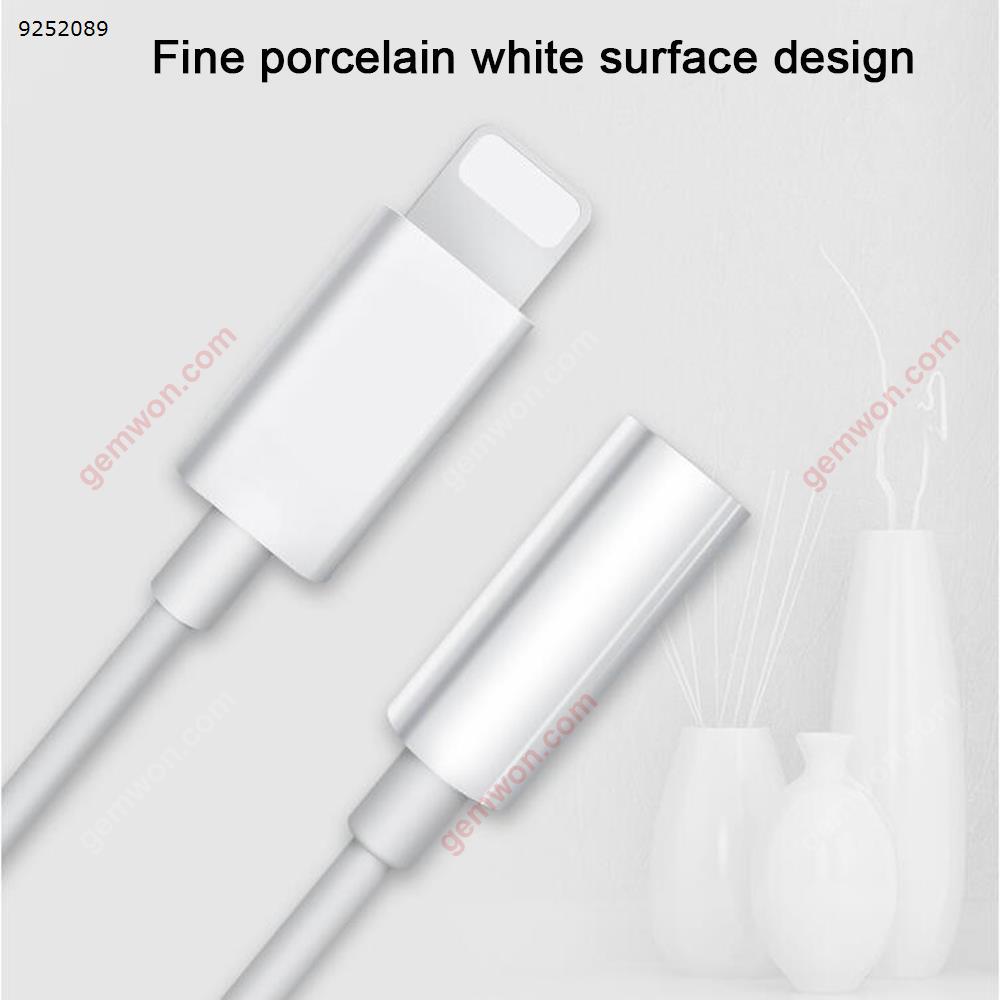 Picture of Lightning to 3.5mm headphone jack adapter with volume control and switch music for iPhone 7,7 plus,8,8 plus,iPhone x