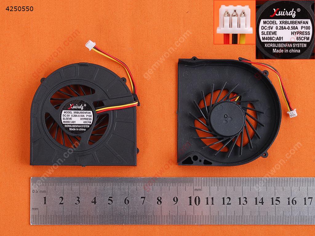 Picture of New Replacement CPU Cooling Fan For DELL Inspiron 15R N5010(OEM) MF60120V1-B020-G99     KSB0505HA   AB158659HS05B1185    MF60100V1-Q032-G99 Layout