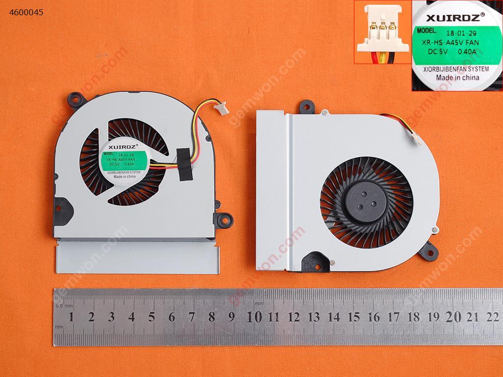 Picture of New Replacement CPU Cooling Fan For ASUS K45 A45(OEM) MF75120V1-C090-G99    MG62090V1-Q030-S99  MF75090V1-C160-G99 Layout