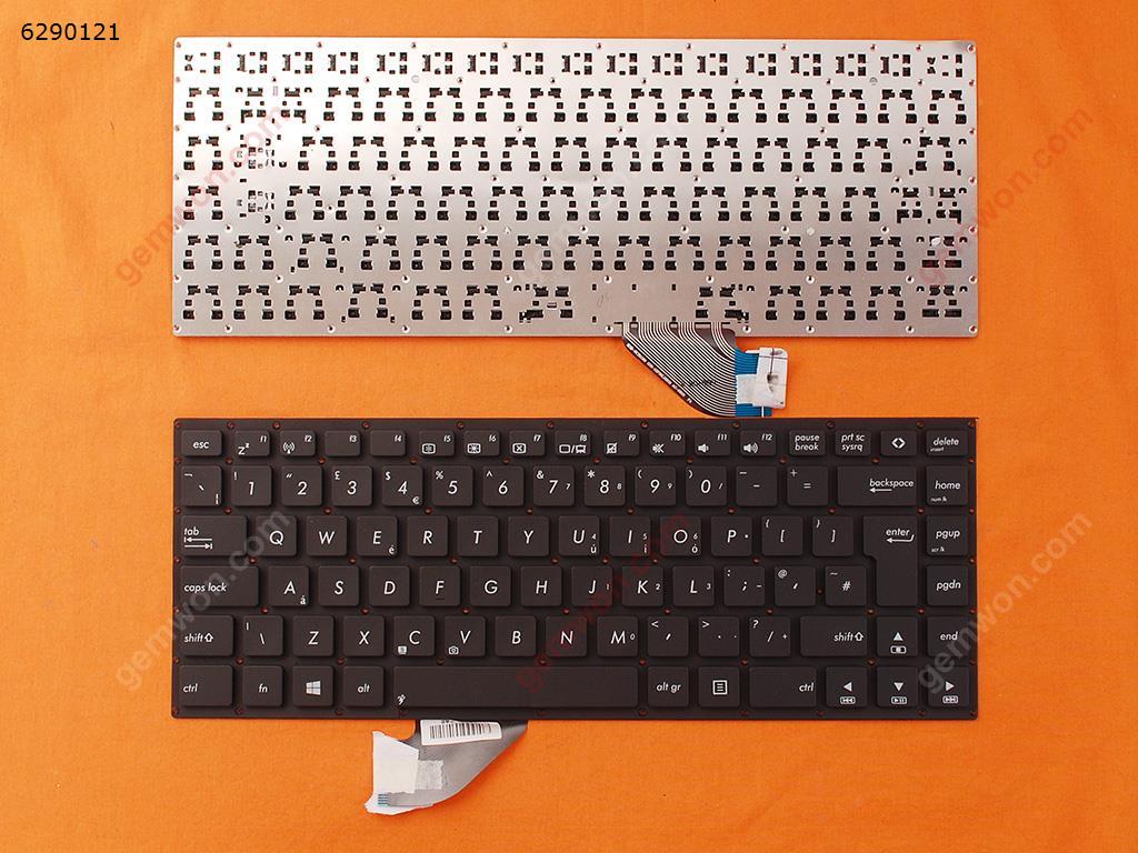 Picture of New Replacement Laptop Keyboard For ASUS T300LA4010 BLACK Uk Layout