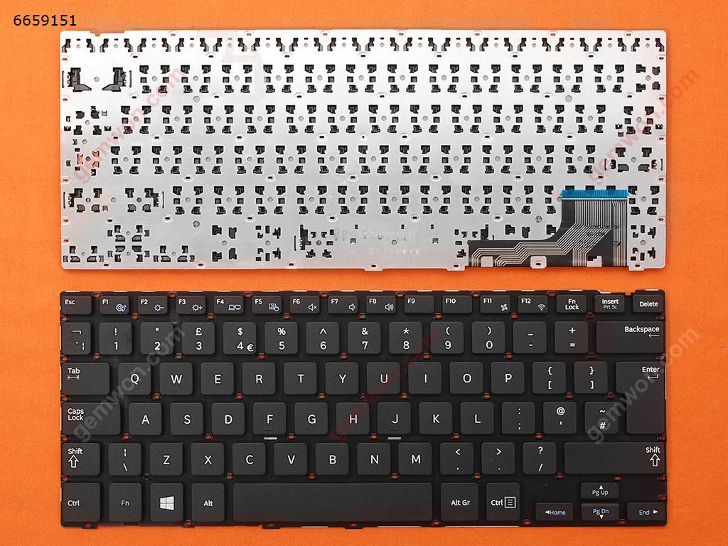 Picture of New Replacement Laptop Keyboard For SAMSUNG 915S3G BLACK(Without FRAME,For Win8) Uk Layout
