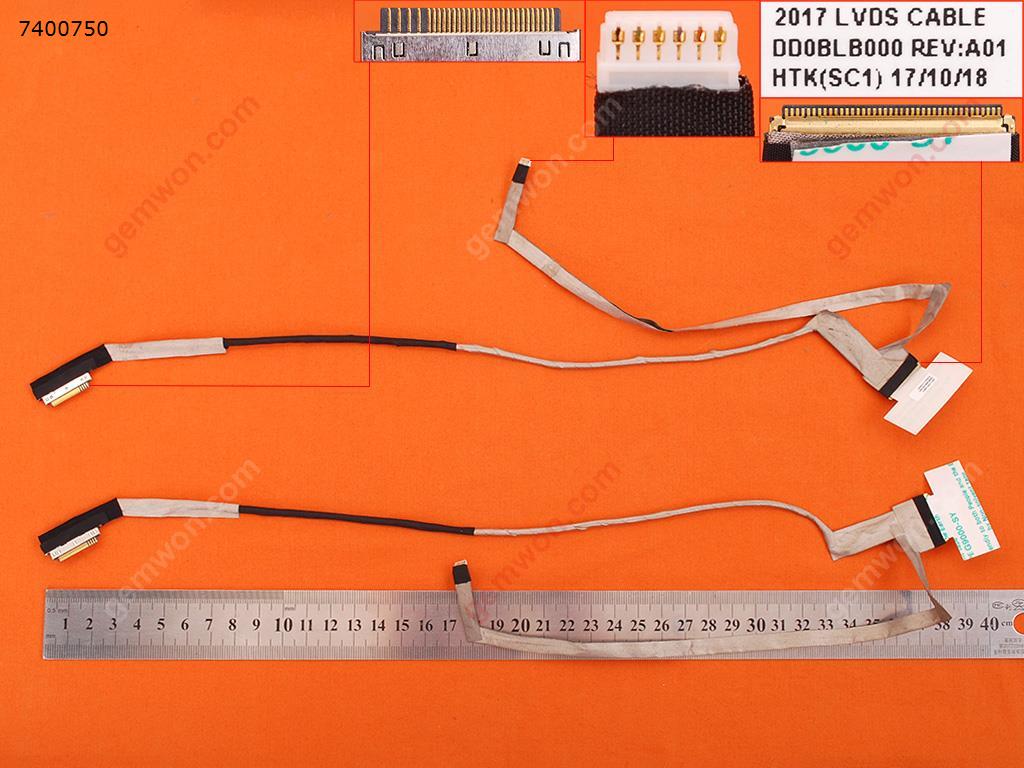 Picture of New LCD Display Screen Cable Replacement  For TOSHIBA satellite L750 L755 15.6"，OEM