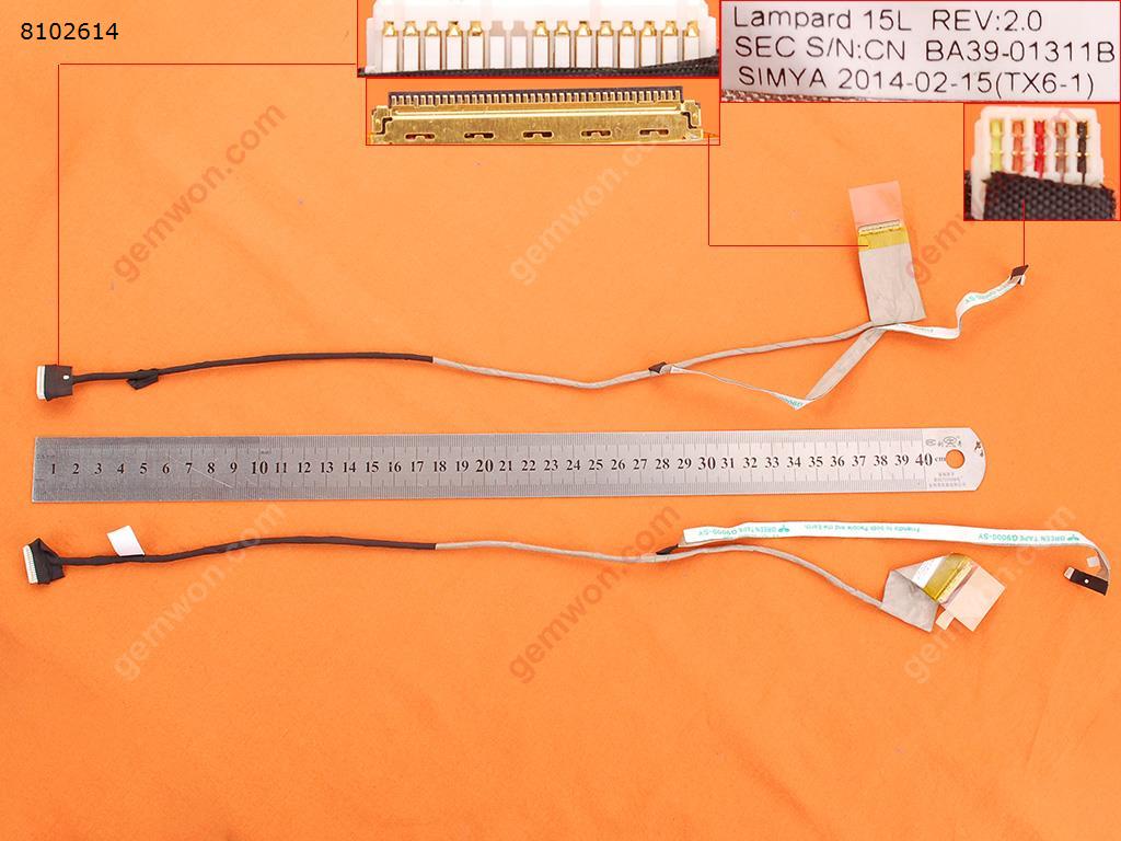 Picture of New LCD Display Screen Cable Replacement  For SAMSUNG NP550p5c np300E5C np300E5V np270E5G