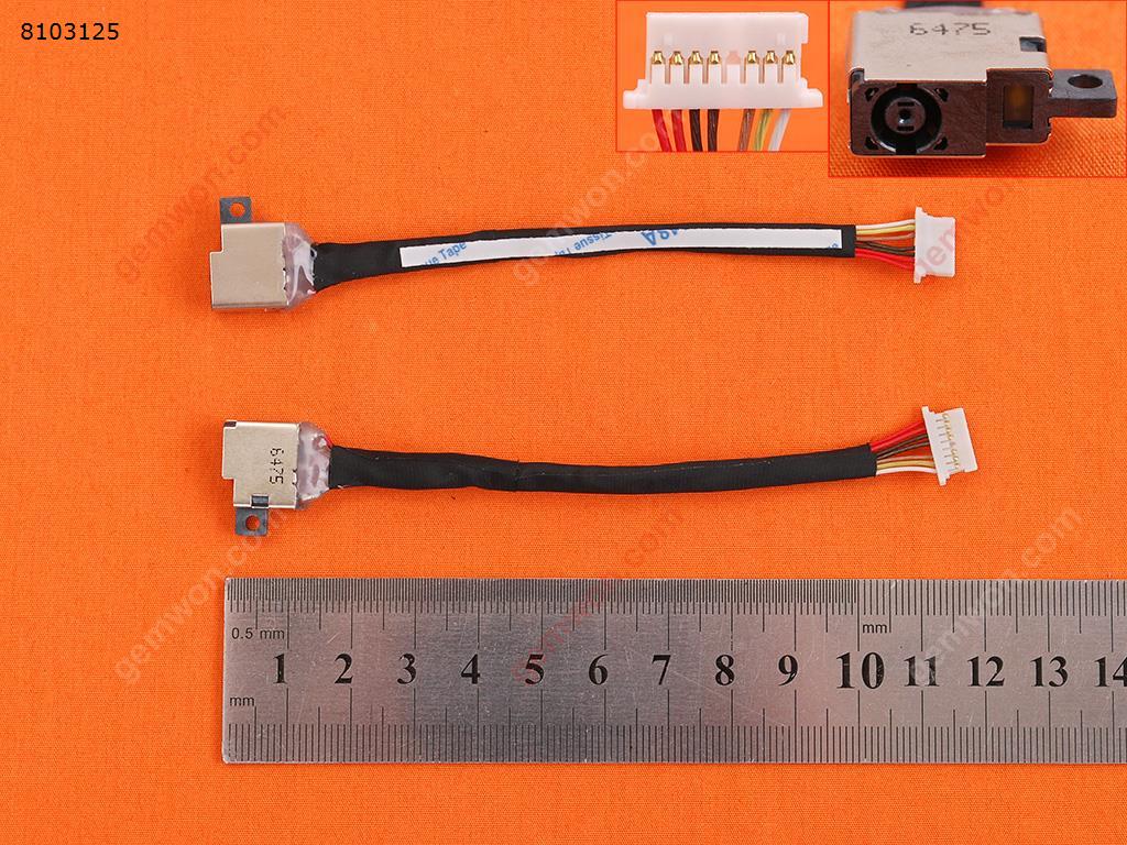 Picture of DC Power Jack harness cable for HP Spectre X360 13-4193DX 13-4193NR 13-4194DX 13-4003DX 13-4005DX 13-4001