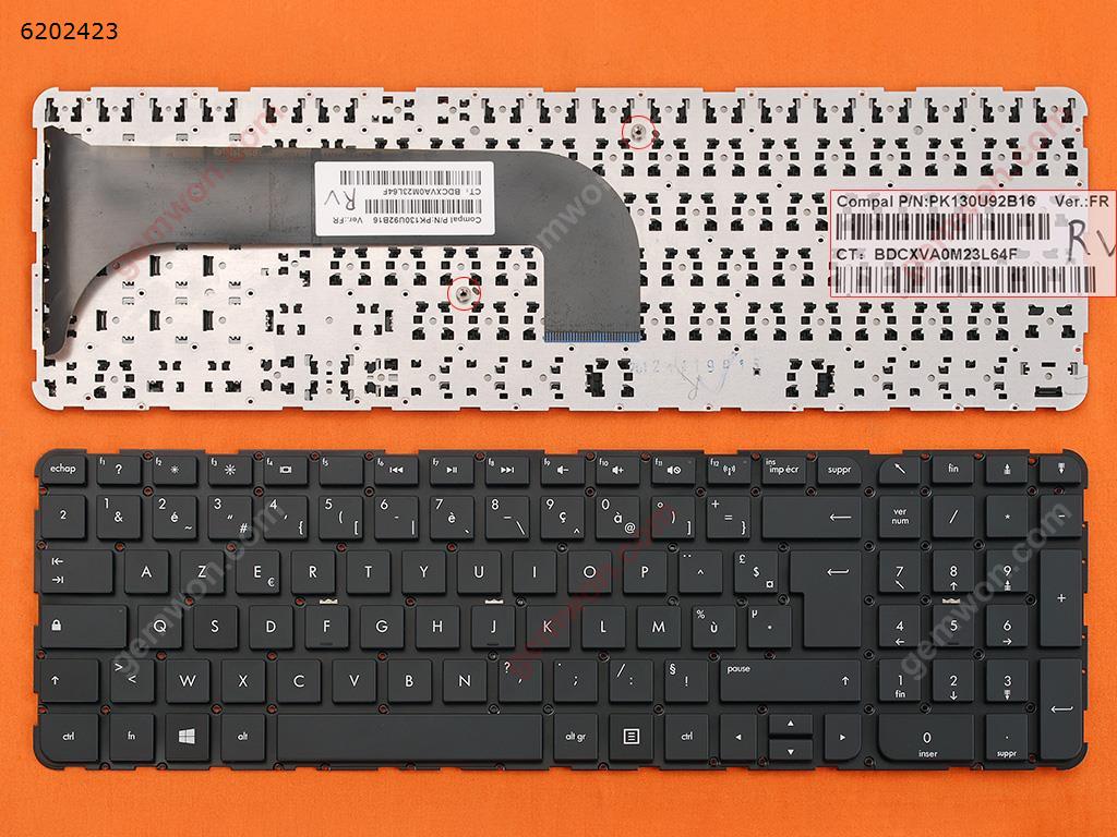 Picture of New Replacement Laptop Keyboard For HP M6-1000 BLACK(without FRAME,WIN8) FR Layout