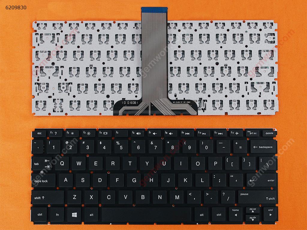 Picture of New Replacement Laptop Keyboard For HP Pavilion 11-K BLACK(Without FRAME ,WIN8) US Layout