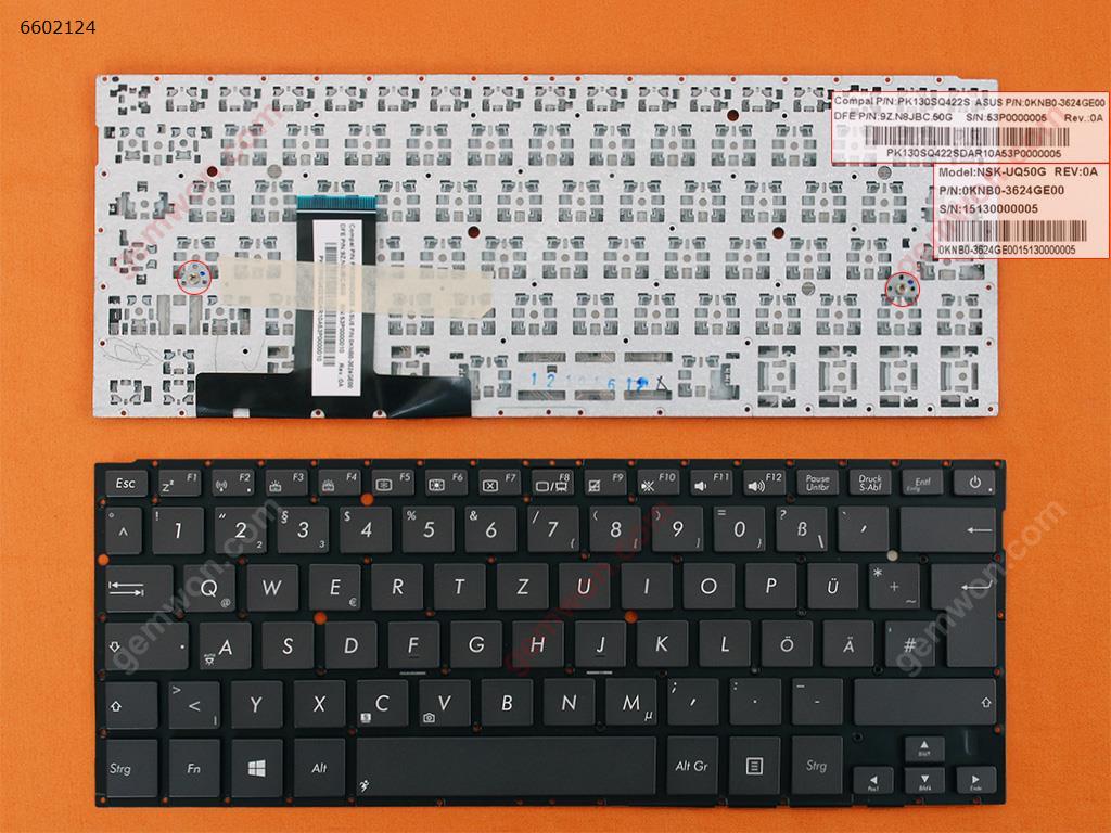 Picture of New Replacement Laptop Keyboard For ASUS UX31 COFFEE Win8 GR Layout