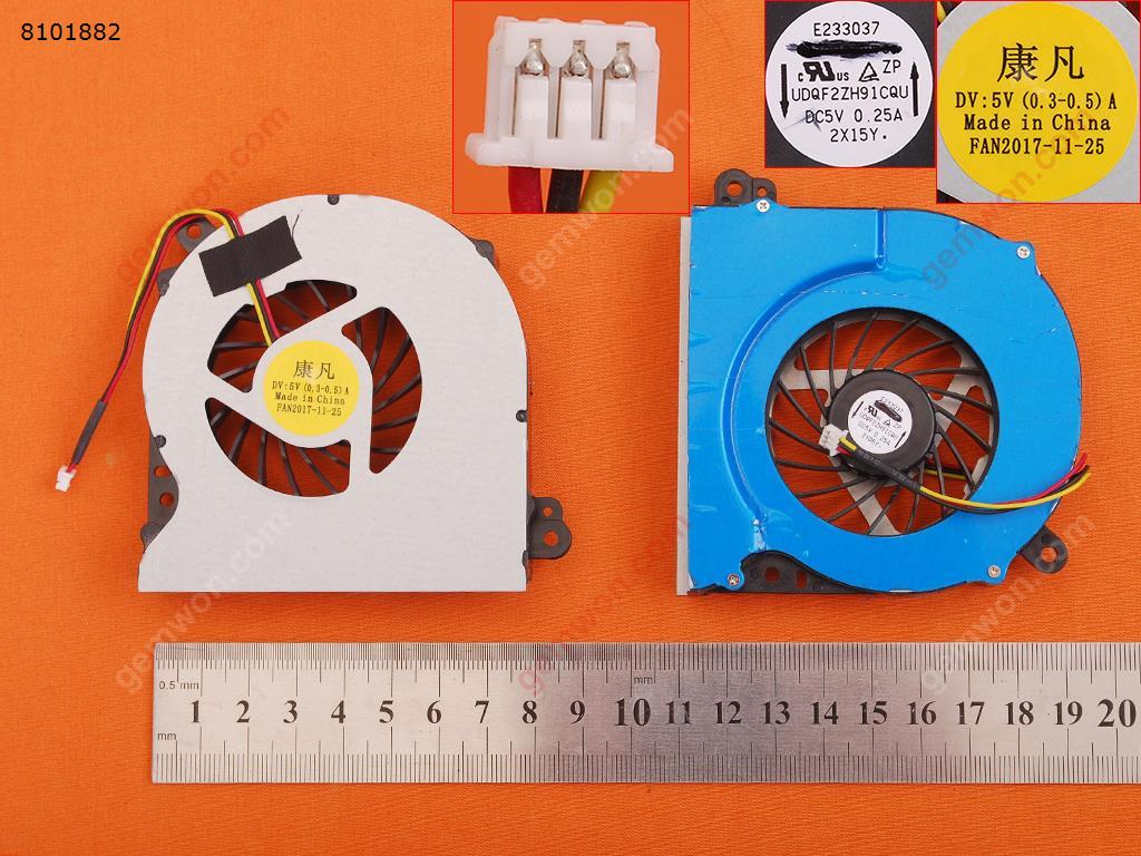 Picture of New Replacement CPU Cooling Fan For ASUS K75A K75DE K75VD K75VJ A75V K95v R700V（OEM） MF75120V1-C140-G99    DC28000AQD0  KSB06105HA -BK08   UDQF2ZH91CQU Layout