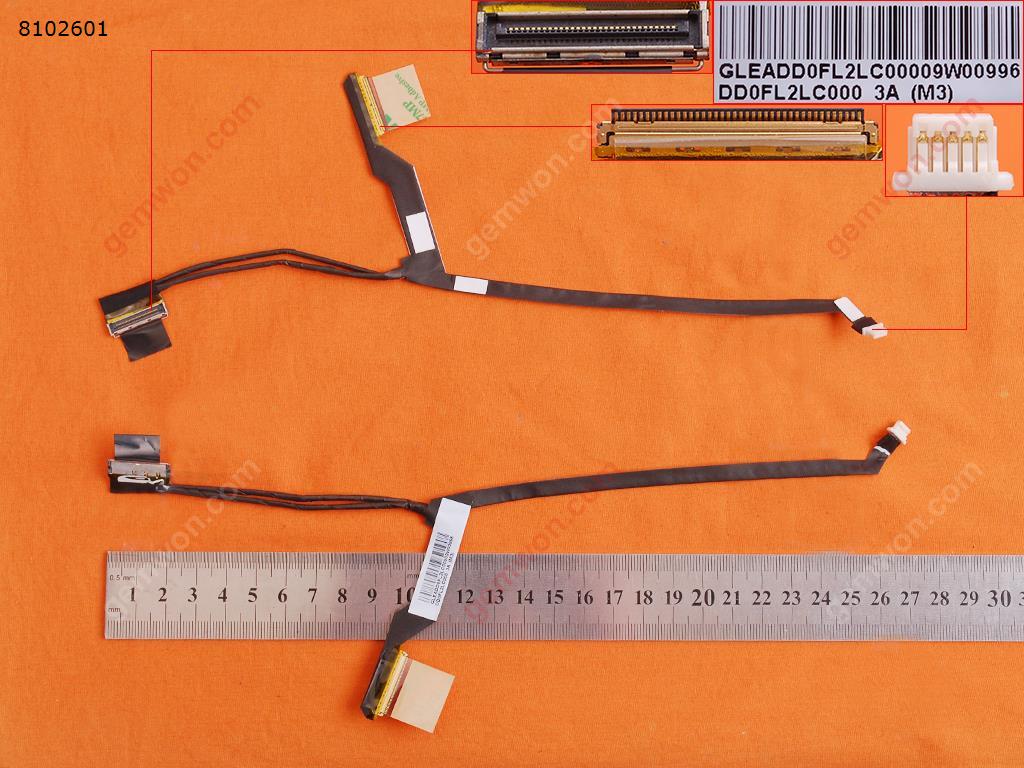 Picture of New LCD Display Screen Cable Replacement  For Lenovo IdeaPad S10-3t flex 10 10.1”