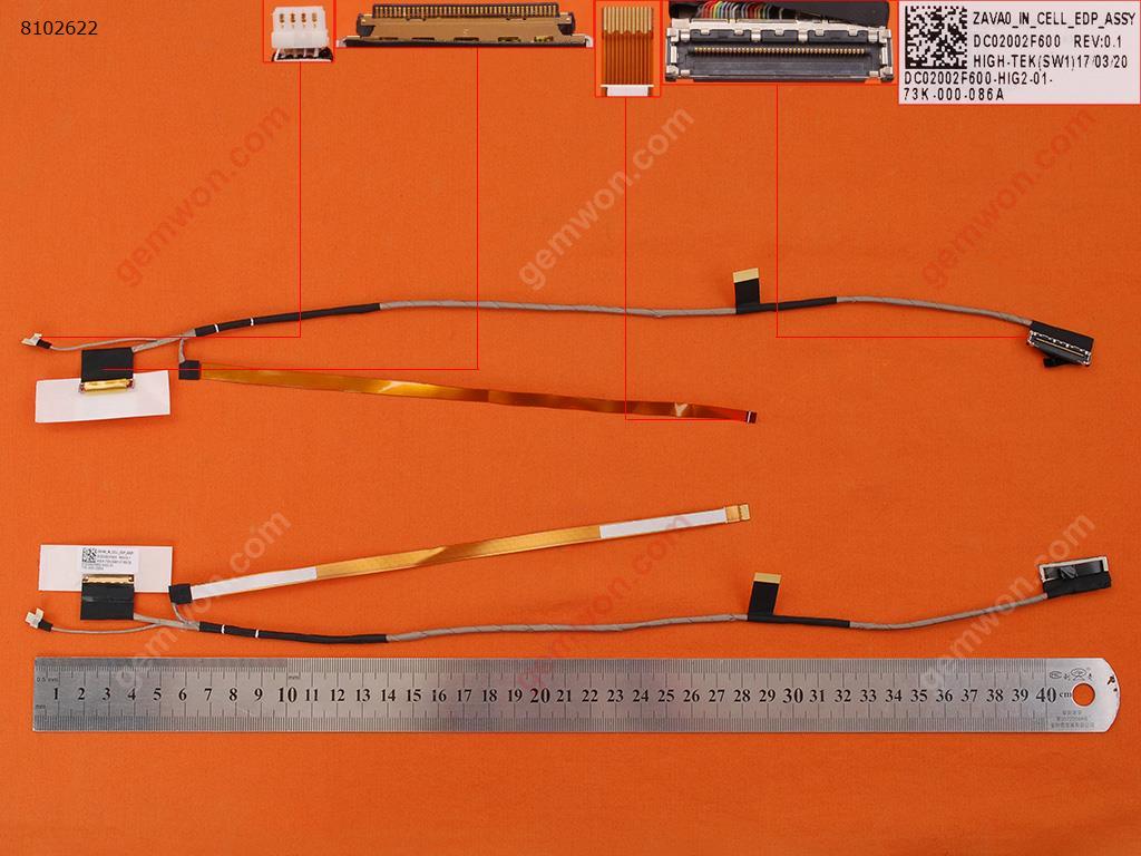 Picture of New LCD Display Screen Cable Replacement  For Lenovo YOGA 710-15isk 710-14ikb BIUY3,ORG